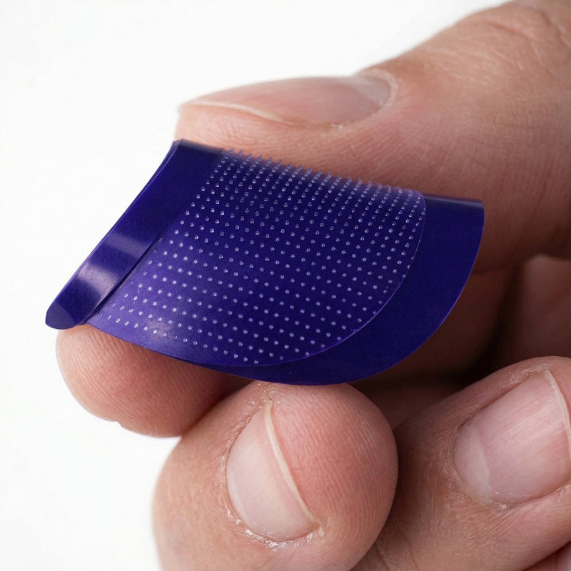 Detailed view of OROS microneedle patch texture